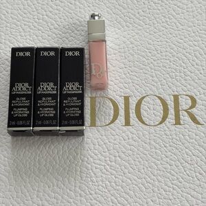 Dior Addict Lip Maximizer 001 pink set of 3 new